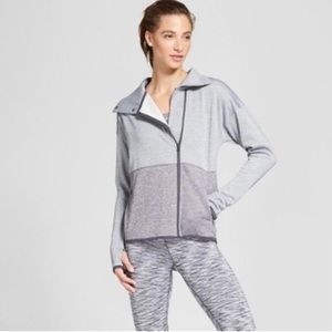 C9 Champion Women Tech Fleece Color Block Jacket